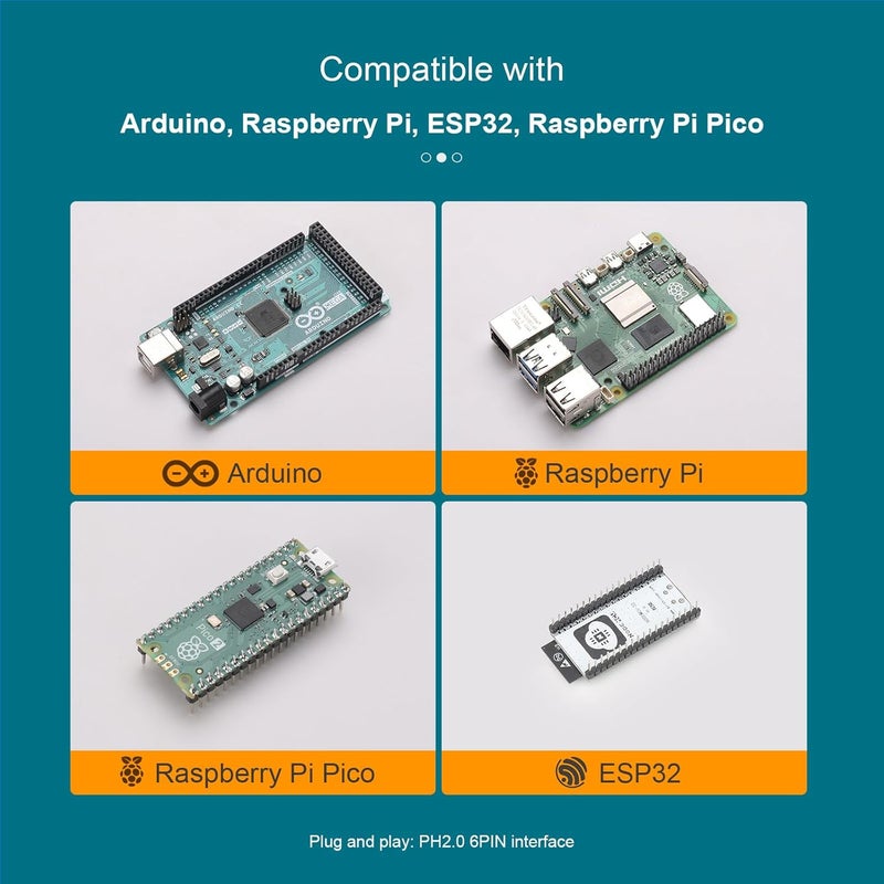 WatangTech BME680 Environmental Sensor | 4-in-1 Temp Humidity Pressure Gas Detector | I2C/SPI Interface | Compatible with Arduino/Raspberry Pi/ESP32/Pico - Image 3